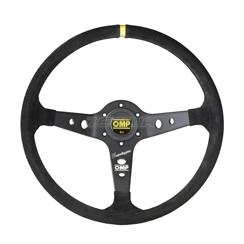 OMP Corsica OV Superleggero Steering Wheel Flat Black 350mm Warranty Included