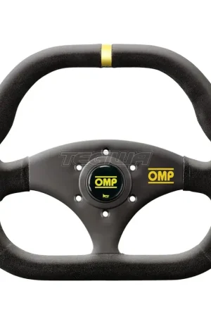 Secure Checkout OMP Steering Wheel Kubic 310mm x 265mm Black