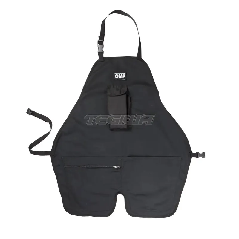 OMP Mechanic'S "Plus Apron" Black Next Day Delivery