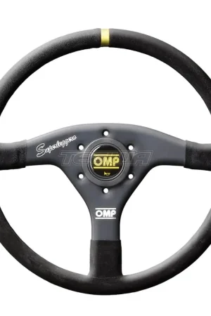 Cheap OMP Velocita OV Superleggero Steering Wheel Flat Black 320mm