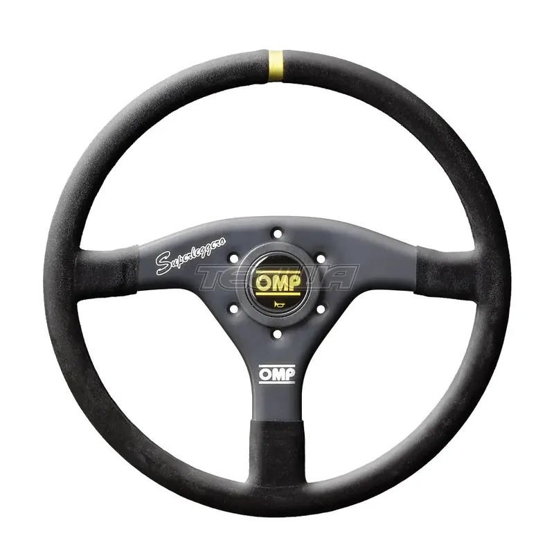 Cheap OMP Velocita OV Superleggero Steering Wheel Flat Black 320mm