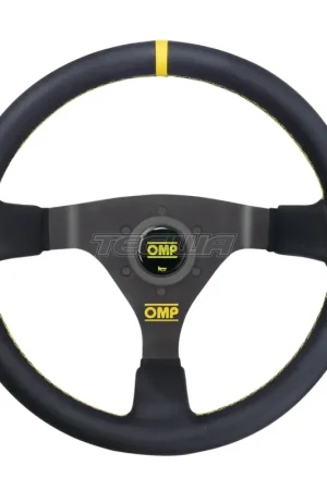 OMP WRC Black Smooth Steering Wheel Money Back Guarantee