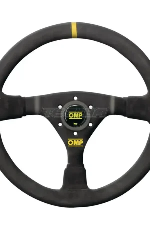 OMP WRC Steering Wheel 350mm Black Suede Today Only