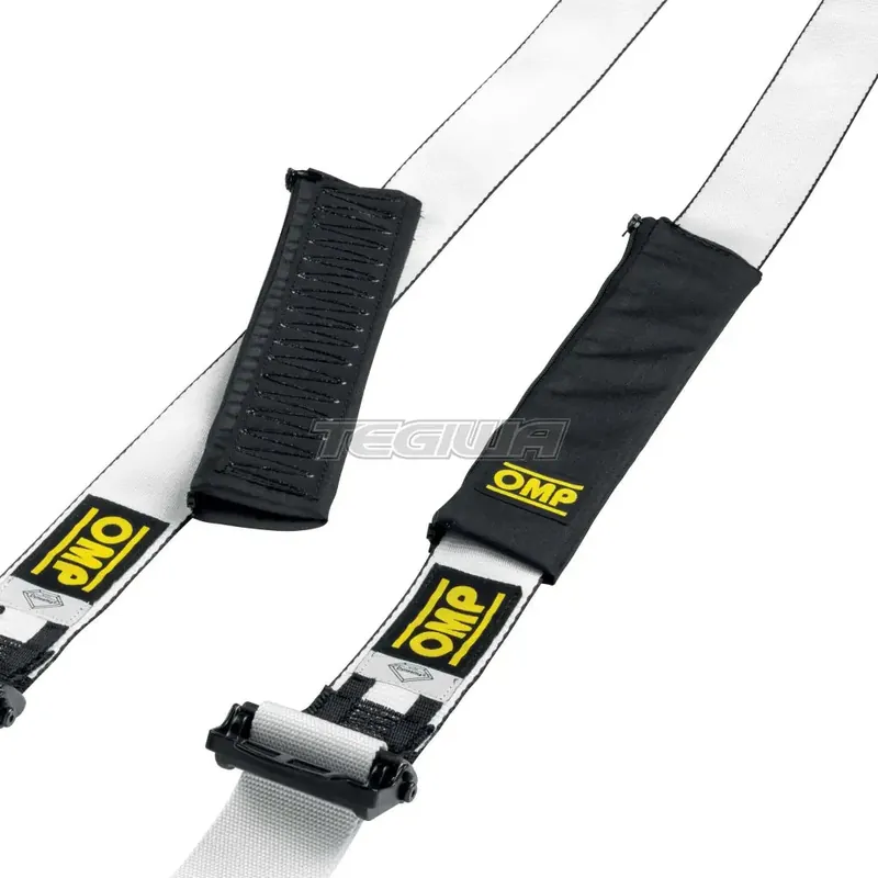 Cheap OMP Safety Harness Pads 2in Zip Closure Black