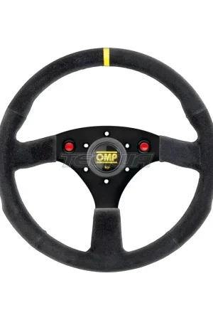 OMP 320mm Alu S Black Steering Wheel Popular