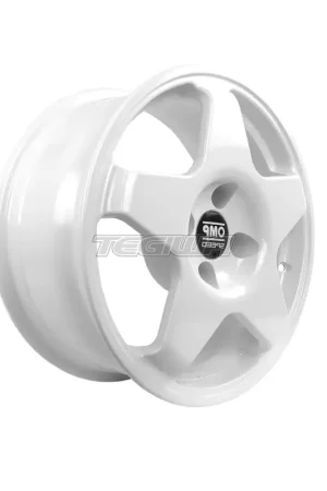 OMP Speed Rally Wheel 15x6.5 ET35 4x100 60.1CB White Fast Shipping