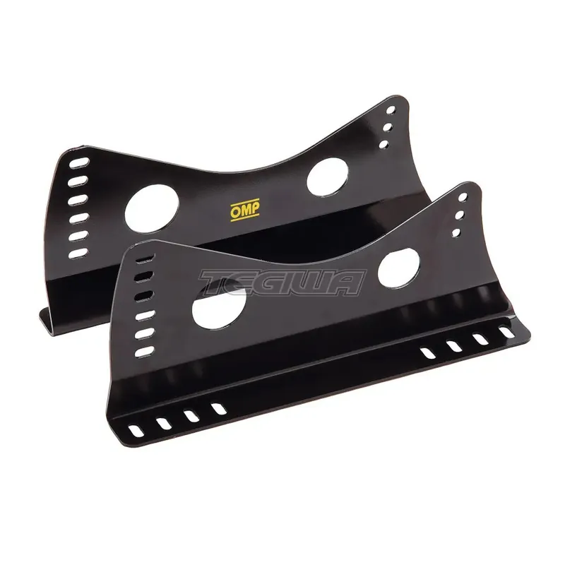 OMP Couple Of Seat Brackets With Lateral Attachments Steel Thick 3mm B Viral