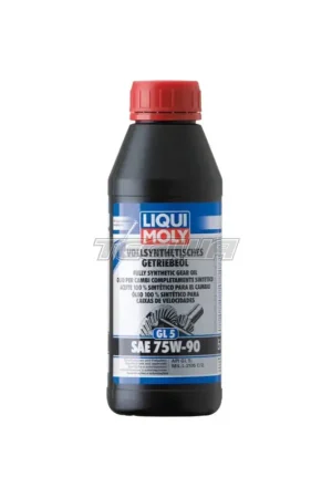 Reduced Price Liqui Moly Fully Synthetic Gear Oil GL5 SAE 75W-90