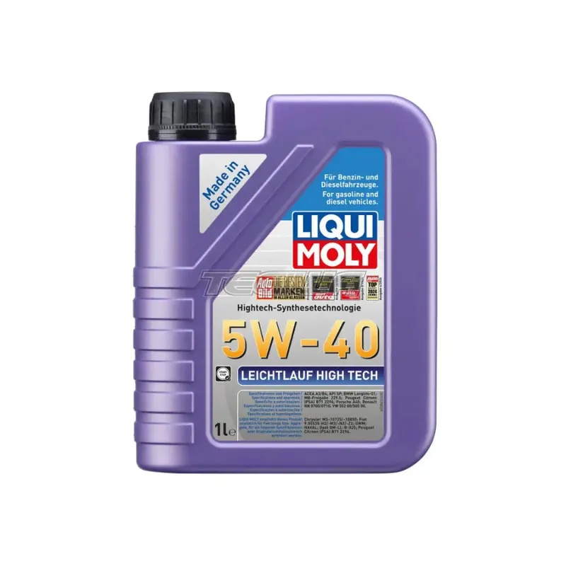 Liqui Moly Smooth Running High Tech Engine Oil 5W-40 Latest