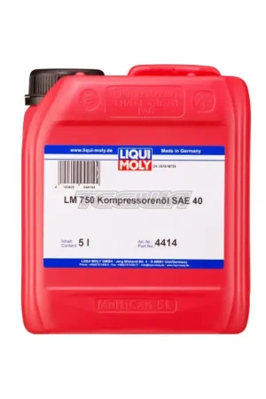 Liqui Moly LM 750 Compressor Oil SAE 40 Don’t Miss Out