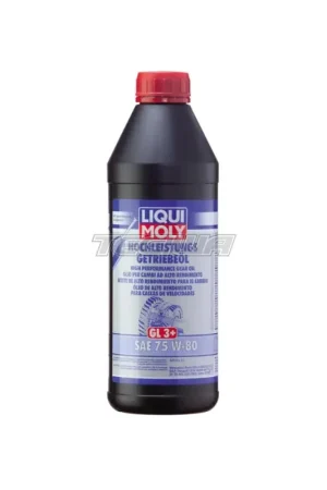 Liqui Moly High Performance Gear Oil GL3+ SAE 75W-80 Price Cut