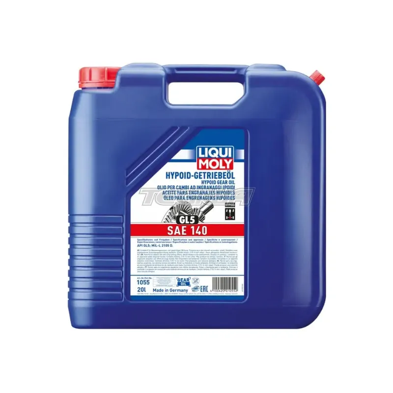 Price Drop Liqui Moly Hypoid Gear Oil GL5 SAE 140W 20L