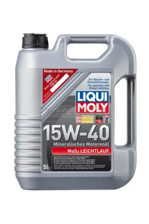 Free Returns Liqui Moly MoS2 Low-Friction Engine Oil 15W-40