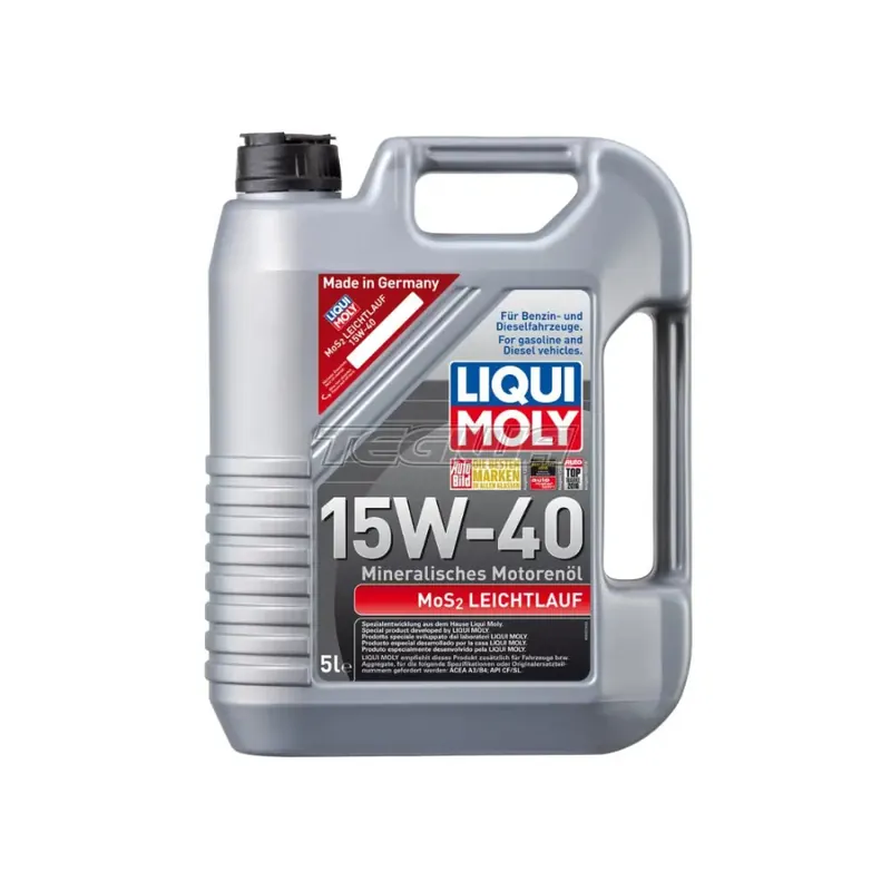 Free Returns Liqui Moly MoS2 Low-Friction Engine Oil 15W-40
