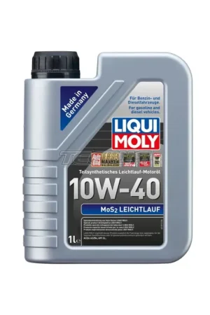 Liqui Moly MoS2 Smooth Running Engine Oil 10W-40 No Minimum Order
