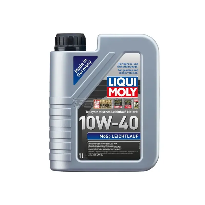 Liqui Moly MoS2 Smooth Running Engine Oil 10W-40 No Minimum Order