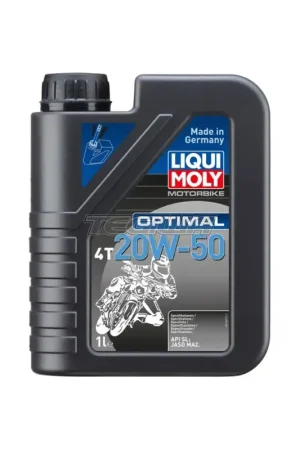 Trusted Brand Liqui Moly Motorbike Optimal 4T 20W-50