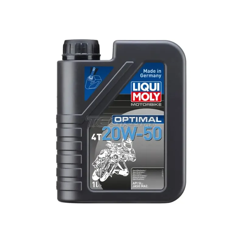Trusted Brand Liqui Moly Motorbike Optimal 4T 20W-50