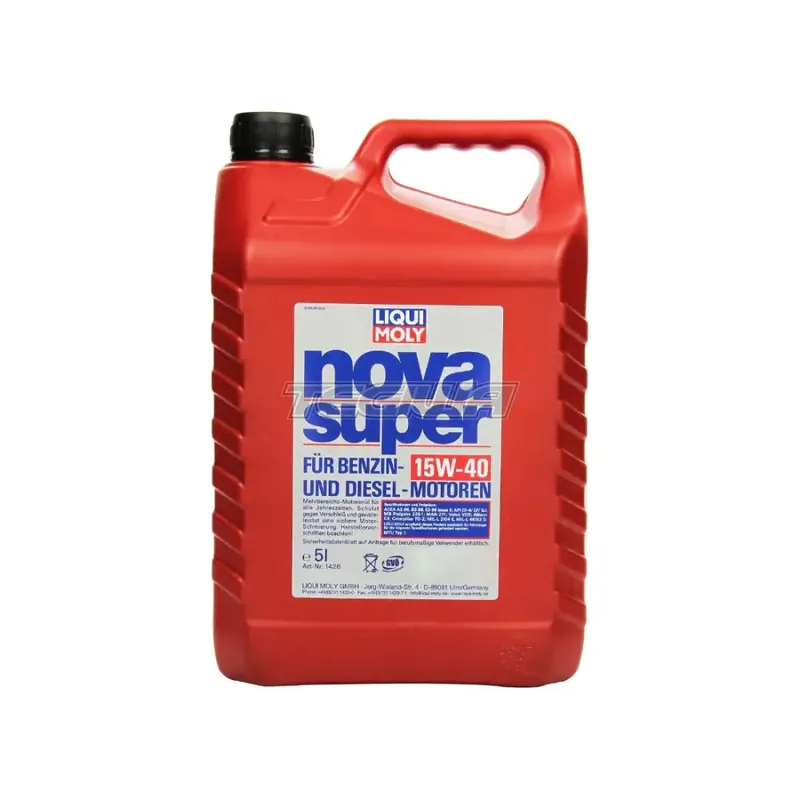 Free Shipping Liqui Moly Nova Super 15W-40 5L