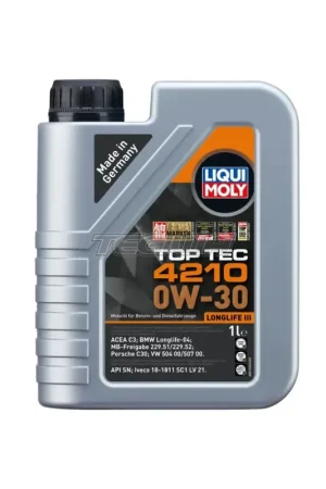 Viral Liqui Moly Top Tec 4210 Engine Oil 0W-30