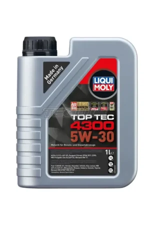 Liqui Moly Top Tec 4300 Engine Oil 5W-30 Buy Online