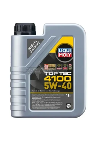 Liqui Moly Top Tec 4100 Engine Oil 5W-40 Exclusive Offer