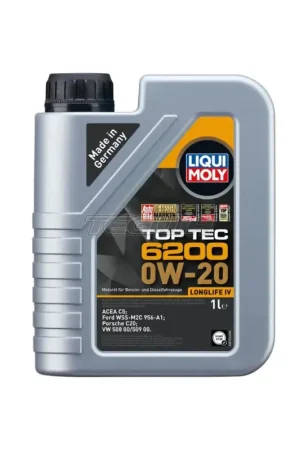 Liqui Moly Top Tec 6200 Engine Oil 0W-20 Limited Offer