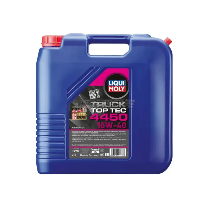 Liqui Moly Top Tec Truck 4450 15W-40 Limited Edition