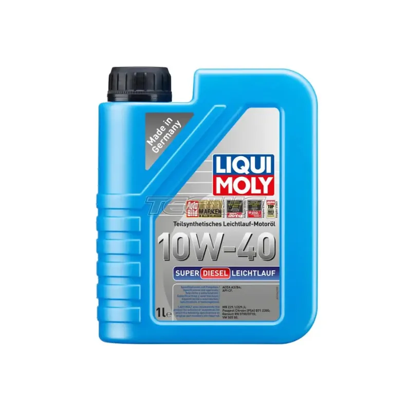 Certified Liqui Moly Super Diesel Smooth Running Engine Oil 10W-40