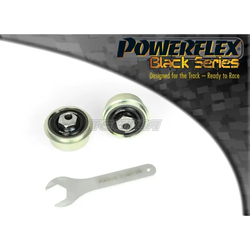 Exclusive Powerflex Black Series Front Wishbone Rear Bush Caster Adjustable Audi