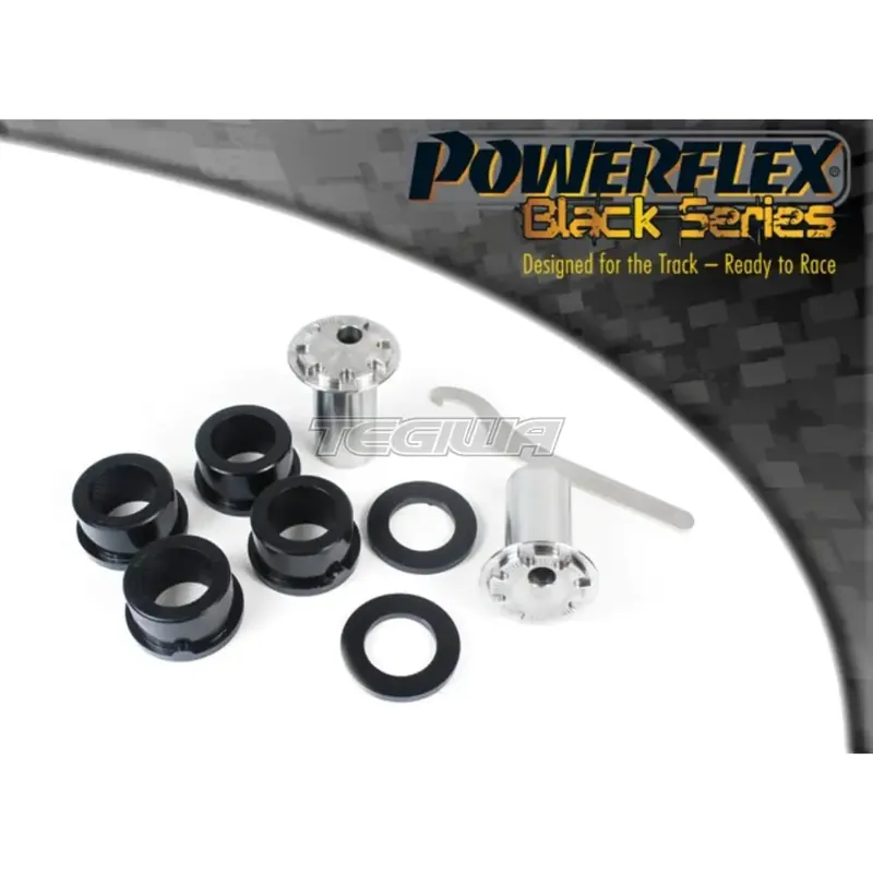Exclusive Powerflex Black Series Front Arm Front Bush Camber Adjustable BMW 1 Se