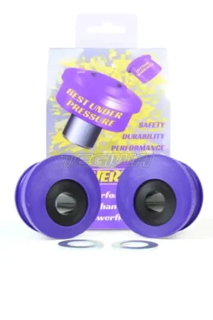 Warranty Included Powerflex Road Series Front Lower Wishbone Rear Bush Caster Offset BMW