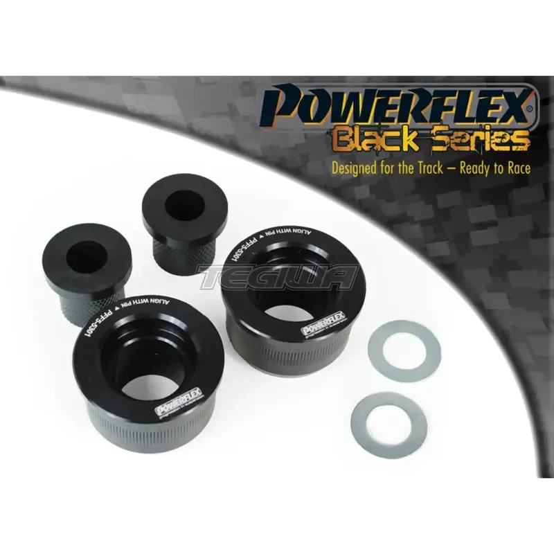 Limited Offer Powerflex Black Series Front Wishbone Rear Bush Aluminium Outer Concen