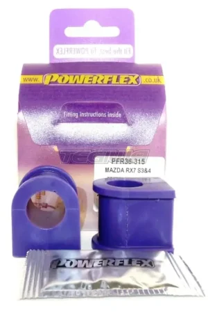 Discount Powerflex Road Series Rear Anti Roll Bar Bush 18mm Mazda RX-7 Gen 3-FD