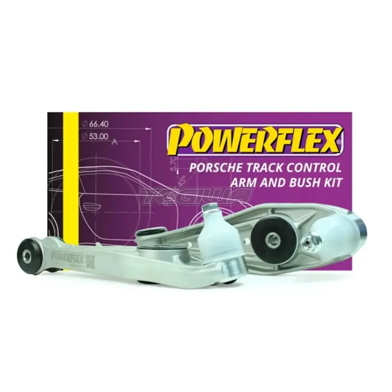 Super Sale Powerflex Black Series Track Control Arm Inc Bush Kit Porsche 982 718