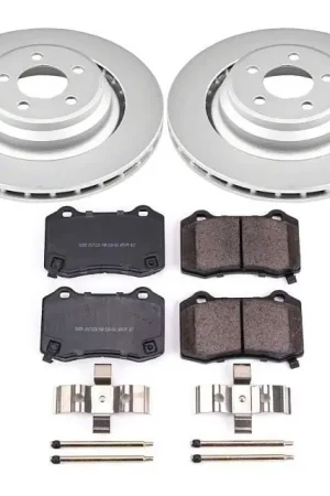Place Order PowerStop Z17 Evolution Plus Brake Rotor and Pad Kit; Rear