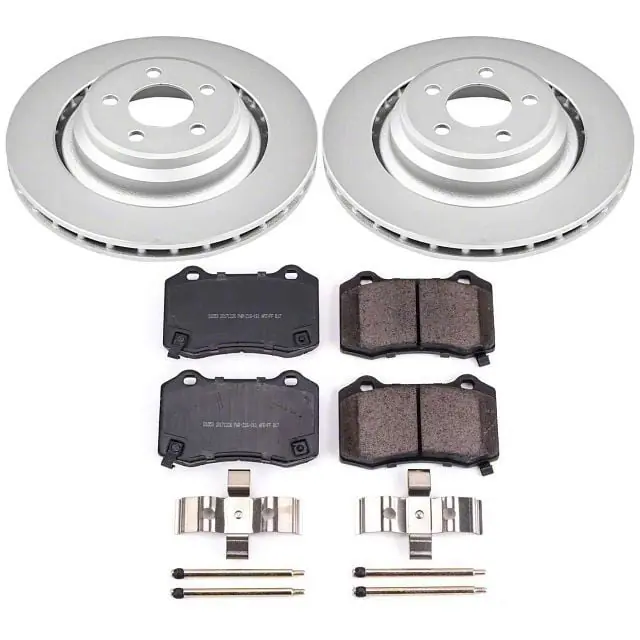Place Order PowerStop Z17 Evolution Plus Brake Rotor and Pad Kit; Rear