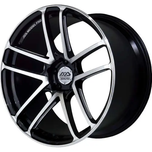 Advan Racing MODEL F50 5x114.3 19x8.5 +51 GLOSS BLACK COMBI Limited Edition