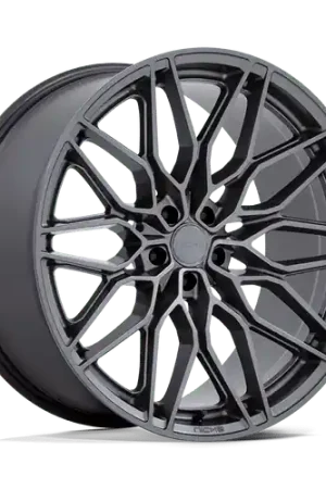 Niche 1PC NC277 CALABRIA 5 5X114.3 22x9 +38 MATTE GUNMETAL Bargain