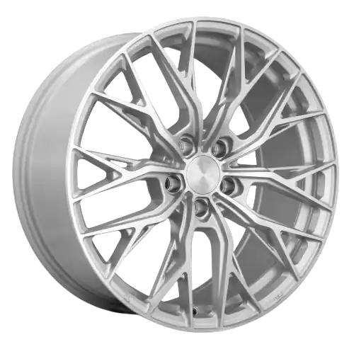 MRR GF5 5x100 - 5x120.65 18x9.5 +30-45 Silver Machine Face Next Day Delivery