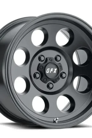G-FX TR-16 5x139.7 17x9+12 Matte Black Professional Grade