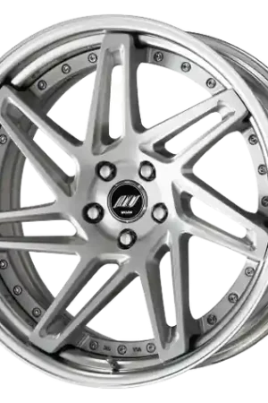 Limited Edition Work Zeast st3 5x120.65 20x8.5+45 R Disk Brush Silver Clear