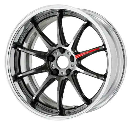 Same Day Shipping Work Zr10 2P 5x108 18x11.0 +18 Glim Black