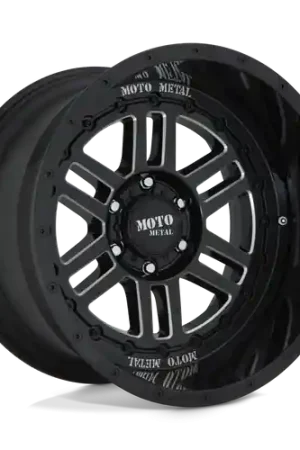 Moto Metal MO800 DEEP SIX 6X135 20X10 -18 GLOSS BLACK MILLED New Arrival