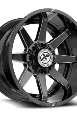 Deal XF Off-Road XF-236 8x165.1/8x170 20x12 -44 Gloss Black & Milled