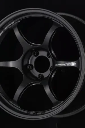 Top Rated Advan Racing RG-D2 5x114.3 18x8.5 +50 SEMI GLOSS BLACK