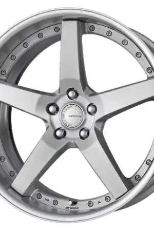 Work Gnosis Gr203 5x115 19x9+30 O Disk Brush Silver Clear No Minimum Order