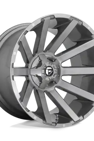 Seasonal Sale Fuel 1PC D714 CONTRA PLATINUM 6X135/6X139.7 20X9 +2 BRUSHED GUN METAL TINTED CLEAR