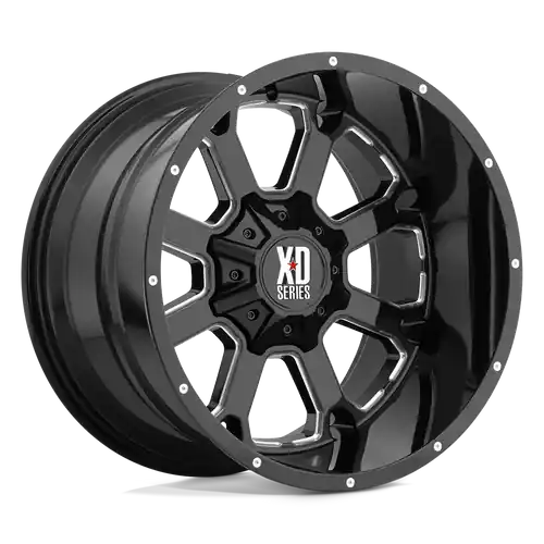 Mega Sale XD XD825 BUCK 25 5X139.7/5X150 20X9 +0 GLOSS BLACK MILLED