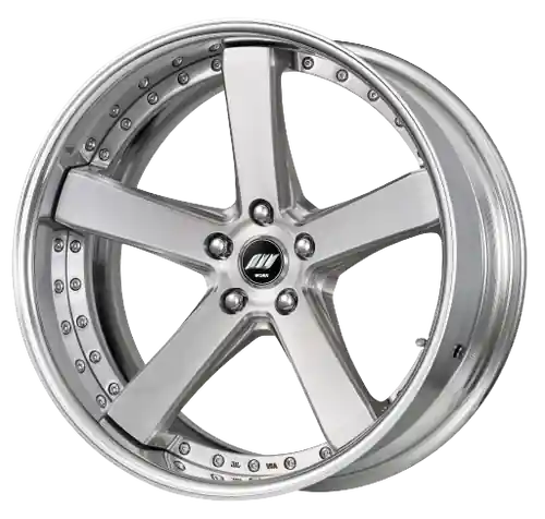 No Minimum Order Work Zeast Black Label Bst2 5x115 20x9.5+12 O Disk Brush Silver Clear